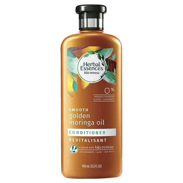 Herbal Essences Bio:Renew Golden Moringa Oil Smooth Real Botanicals  Conditioner, 13.5 oz