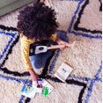 thumbnail image 3 of Loog Mini Acoustic kids Guitar for Beginners 3-strings Ages 3+ Learning app and lessons included Red, 3 of 12