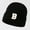 Letter B, variant on Beanie for Women and Teen Girls, Winter Black Beanie Hat, Personalized Letter Cap Gifts for Women