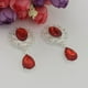 thumbnail image 5 of 10 piezas surtidas gota de agua ovalada parte posterior plana adorno de cristal DIY fabricación de joyas rojo Zulema Adorno flatback, 5 of 7