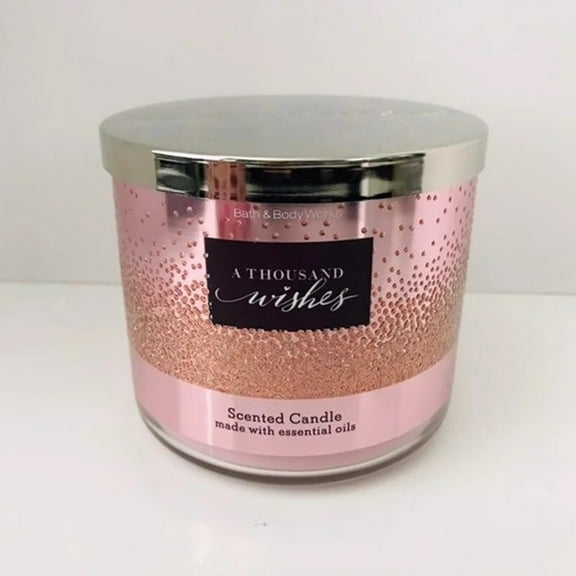 Bath & Body Works A Thousand Wishes | 3 Wick Candle