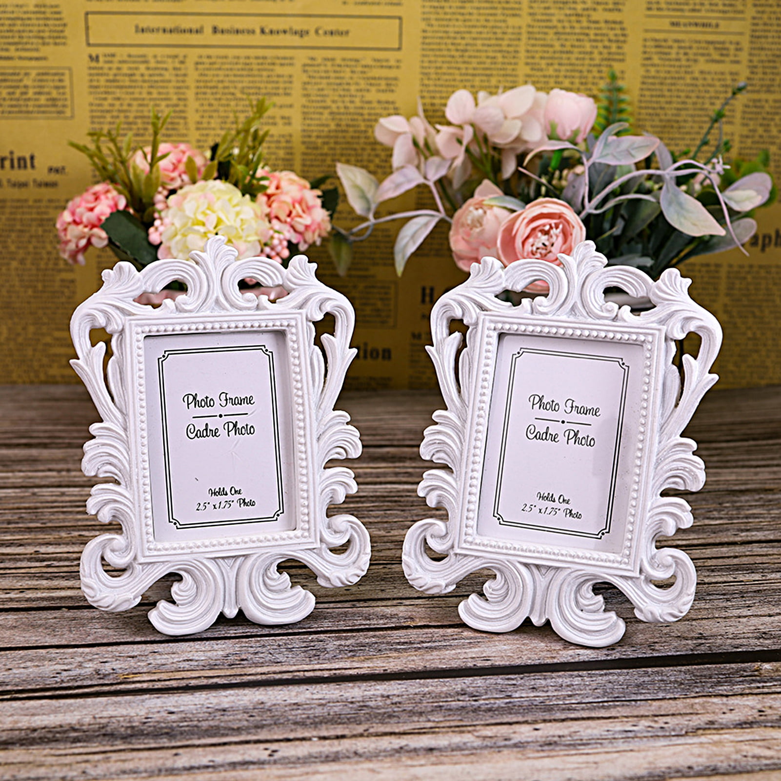 Picture frame and Picture Holder Flower