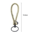 thumbnail image 6 of Mightlink Car Handcrafted Braided Keychain Zinc Alloy Key Ring Women Bag Pendant Key Chain Fashion Accessories, 6 of 7