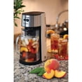 thumbnail image 7 of Iced Tea Maker with Glass Pitcher, 2.5 Qt, Automatic Sweet Tea Brewer, Dishwasher - Safe, Black, 7 of 7