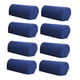 thumbnail image 1 of Juego de 8 fundas protectoras de franela a cuadros para reposabrazos de sofá. Fundas suaves para reposabrazos. Azul oscuro, 1 of 8