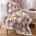 "LOMAO Sherpa Fleece Blanket Thick Plush Ultra Warm Cozy for Couch Sofa