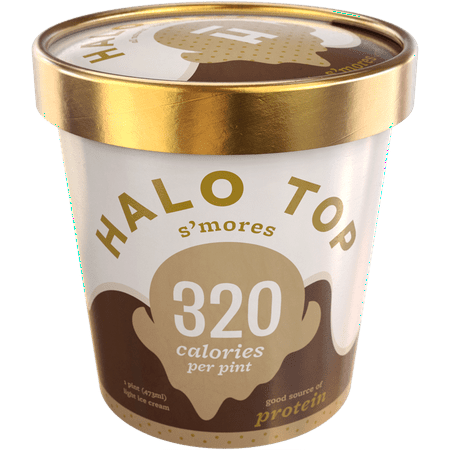 Halo Top SMores Ice Cream - 16oz