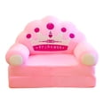 thumbnail image 1 of Sofá plegable para niños, sillón con respaldo, cama, versátil, cómodo, plegable, sofá para niños, sillón de dibujos animados para sala de juegos 40cmx55cmx50cm, 1 of 8