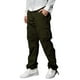 thumbnail image 2 of Pantalones cargo Match Wild para hombre, color verde militar, talla 32, 2 of 7