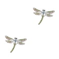 thumbnail image 4 of Sonducket Broches para mujer Moda libélula Broche brillante Aleación Accesorios para mujer Vestido de noche Solapa Decoraciones Regalo de vacaciones Type1 NO1 Sonducket CBP190195, 4 of 6