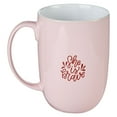 thumbnail image 2 of With Love Inspirational Coffee Mug for Women, She Is Brave Pink w/Gold Lettering Motivational Coffee/Tea Cup for Her Birthday, Mother's Day, Breast Cancer Survivor Awareness Chemo Support 15oz, 2 of 4