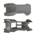 thumbnail image 3 of RC e Body Shell Cubiertas superiores e inferiores Profesional Durable Ligero Rápido Gris perfke marco protector, 3 of 8