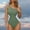 Army Green, variant on LEBONYARD Women's One-Piece Sleeveless Swimsuit:Perfect for Pool Time,Women Color Block Backless Strap Bikini Swimsuit Blue M