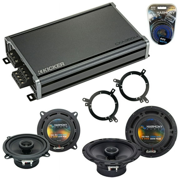 Fits Dodge Dakota 2001-2001 Factory Speaker Upgrade Harmony R65 R5 & CXA360.4