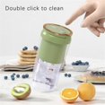 thumbnail image 2 of SHENGXINY Portable Juicer Clearance Portable Juices Juices Cup Intelligent Student Home Multifunctional Juices Juices Machine Charging Juices Cup Green, 2 of 8
