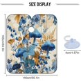 thumbnail image 2 of Dreamtimes Mushroom Flower Salon Cape, Hair Cutting Cape with Snaps, Professional Large Barber Stylist Hairdresser Cape, Waterproof Machine Washable, 65" x 55”, 2 of 7