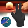 thumbnail image 6 of funtasica 3 Finger Billiard Glove, Pool Cue Glove for Women, Professional Snooker Cue Sports Glove for Playing Training Billiards Fitness Black and Left, 6 of 8