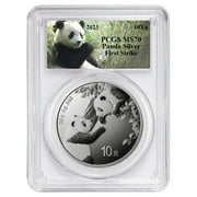 THE CHINESE MINT 2023 10 Yuan Silver China Panda PCGS MS70 FS Panda Label