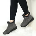 thumbnail image 6 of Ecetana Women Snow Boots Winter Shoes Faux Fur Lined Warm Comfortable Anti Slip Booties with Zippers, 6 of 6