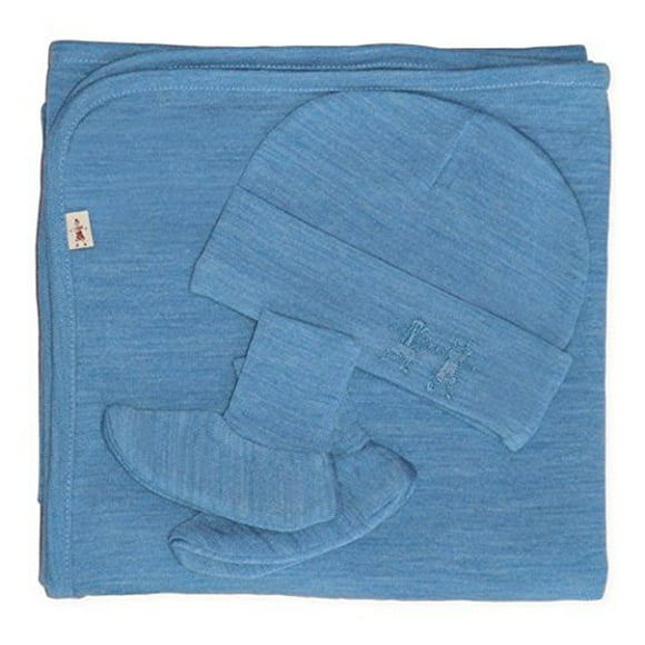 Merino Cocooi Blanket, Bootie, & Hat Set - Banbury (0-3m)