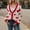 Beige, variant on Heart Sweaters for Women In Red Long Sleeve Elegant Long Knitted Shirt Loose Sweater Cardigan Jacket Sweater Jacket