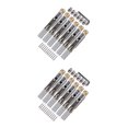 thumbnail image 3 of Baohd Headless Guitar Bridge Tailpiece for Headless Guitar Accessory Electric Silver 2Set, 3 of 6