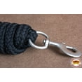 thumbnail image 4 of Hilason Horse Riding Poly Lead Rope W/ Trigger Snap Black 1/4" X 9 Ft., 4 of 5