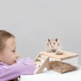EXHUMKY Hamster Sand Bath, Transparent Design, Secure Lid, Easy Access ...