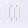 thumbnail image 2 of 5pcs Stainless Steel Indentation Pen Clay Pottery Ball Stylus Sculpting Carving Modeling Tools, 2 of 3