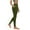 #Army Green, variant on DPTALR Women's Solid Color Stretch Yoga Leggings Casual Gym Running Sports Active Pants,Army Green,Size L