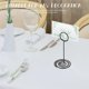 thumbnail image 5 of 24 Pack Table Number Holder Wedding Table Name Card Holder Clips Picture Memo Note Photo Stand (Blac, 5 of 5