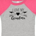 thumbnail image 4 of Inktastic I Love My Grandma Heart and Arrows Boys or Girls Baby Bodysuit, 4 of 5