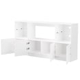 thumbnail image 6 of Tempered glass shelves - Adjustable LED brightness - Living room media center - Tidy cable environment, 6 of 6