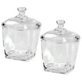 thumbnail image 1 of CNKOO 2 Pcs Glass Candy Jar Butter Small Glass Jar Glass Cookie Jar Glass Container with Lid Little Glass Jar, 1 of 6