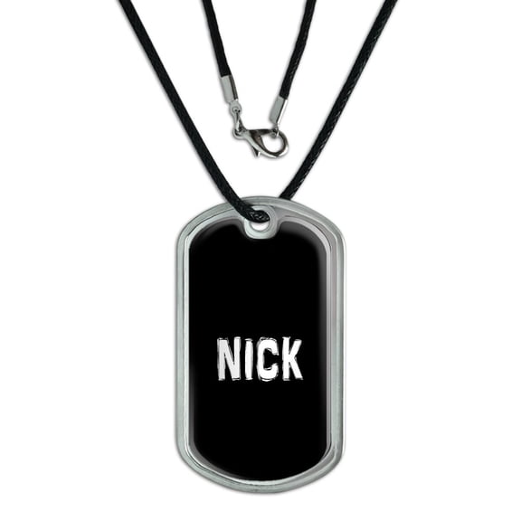 Nick Dog Tag