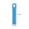 thumbnail image 2 of WASHWEPE Wall Mount Pool Cue Rack 5Set Blue Rectangular Billiard Cue Hangers for Home Use, 2 of 8
