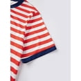 thumbnail image 5 of 4th of July Family Matching Outfits Red White Blue Patriotic Short Sleeve Tops and Shorts Set, 5 of 8