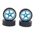 thumbnail image 3 of Accesorios de neumáticos y llantas de coche RC de Metal Sunnimix 4 piezas para Wltoys K969 K979 azul, 3 of 7