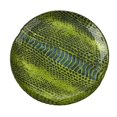 thumbnail image 1 of Grenade Rouge 2235-7 Peau de Serpent 8,5 Po Assiette Émeraude et Bleue - Ensemble de 4, 1 of 1