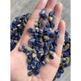 thumbnail image 4 of 2 oz Lot Natural Semi Sodalite Tumbled Gemstone Chips, Crushed Mini Crystals, Undrilled Crystal Chips (Sodalite), 4 of 7