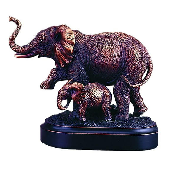 Elephant & Baby Statue - Figurine