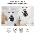 thumbnail image 4 of Yiaed Red Heart And Puppy Of Bulldog Print Coral Velvet Wipes Absorbent Wipes Cleaning Cloths Household Table and Dish Wiping Cloths, 4 of 7
