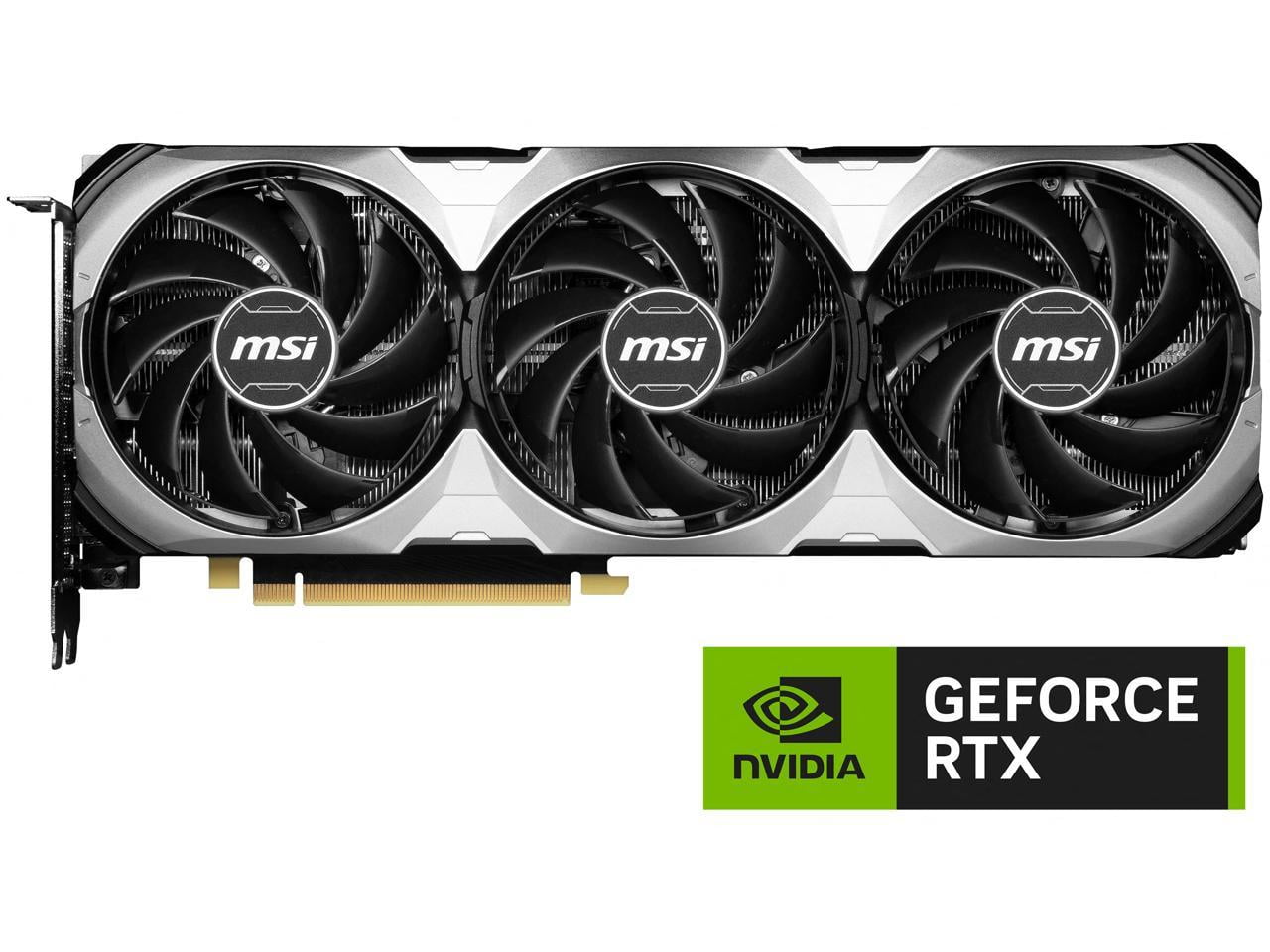 GeForce RTX™ 4070 VENTUS 3X 12G OC MSI GeForce RTX™ 4070 SUPER 12G VENTUS 3X OC