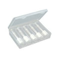 thumbnail image 4 of PBPBOX 6Pcs Clear Plastic Coin Storage Case Tube Holder Snap Closure, 4 of 8