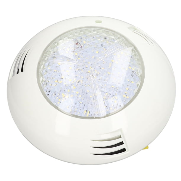 Luz de Piscina de Montaje en Pared Control de Luz de Piscina Enterrada LED de 12 V CA con Placa de Pared Accesorios de Montaje Bombilla de Luz de Piscina Blanca de Luz Diurna de ANGGREK Otros