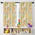 thumbnail image 5 of Blackout Kids Curtains,Pioneer Flower Floral Print Pattern Childrens Insulated Curtains Set Of 2,Bedroom Essentials,Toddler Room Decor 42"x54", 5 of 5