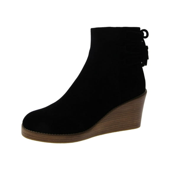 Jack Rogers Womens Banbury Wedge Bootie Leather Strappy Wedge Boots