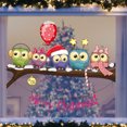 thumbnail image 4 of Guozer Clearance Cartoon Owl Bathroom Stickers 1PCS Winter Decoration Stickers for Glass Christmas Wall Decals for Bedroom, Playroom, Living Room, School, Nursery, Kindergarten, 4 of 8