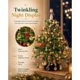 thumbnail image 5 of DIY Beaded Christmas Tree Kit, 3D Bead Pearl Art Craft Set with Colorful Beads and Sparkling Decor, Tabletop Holiday Decoration (Christian faith), 5 of 7