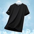thumbnail image 2 of Enridrech L-4XL Big and Tall Tee for Mens Casual Plain Crewneck T Shirt Short Sleeve Top Breathable Comfort Tees, 2 of 7